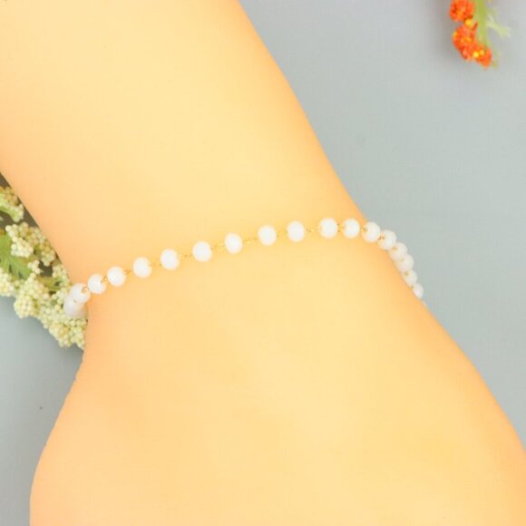 Handmade Anklet – A Stylish Choice for Women, Thoughtful Gift Idea, EVCH1211 - Picture 4 of 8